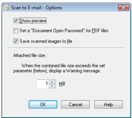 FUJITSU SCANSNAP S1300I DELUXE - Change the settings for [Scan to E-mail] (If you do not want to change any settings, go to step 4.). - 2