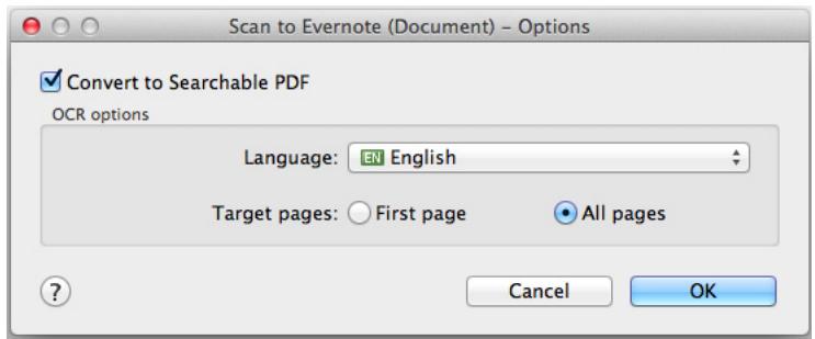 FUJITSU SCANSNAP S1300I DELUXE - Change the settings for [Scan to Evernote (Document)] (If you do not want to change any settings, go to step 4.). - 2