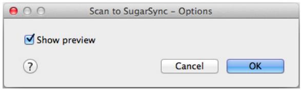 FUJITSU SCANSNAP S1300I DELUXE - Change the settings for [Scan to SugarSync] (If you do not want to change any settings, go to step 4.). - 2