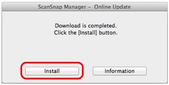 FUJITSU SCANSNAP S1300I DELUXE - Click the [Install] button. - 1