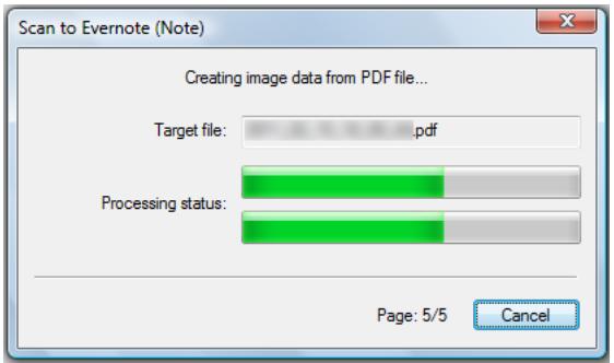FUJITSU SCANSNAP S1300I DELUXE - Press the [Scan] button on the ScanSnap to start a scan. - 1