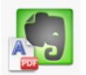FUJITSU SCANSNAP S1300I DELUXE - Click the [Scan to Evernote (Document)] icon - 1