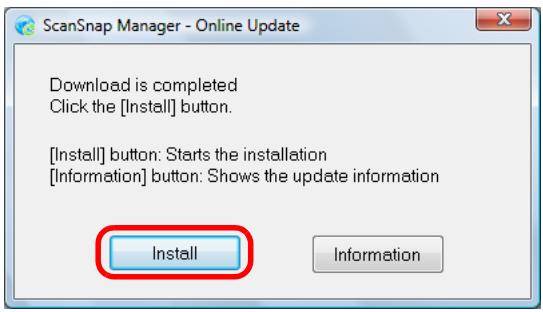 FUJITSU SCANSNAP S1300I DELUXE - Click the [Install] button. - 1