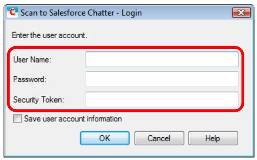 FUJITSU SCANSNAP S1300I DELUXE - Click the [Scan to Salesforce Chatter] icon - 1
