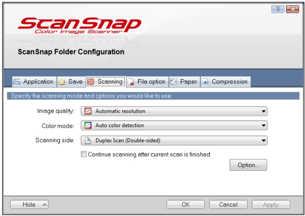 FUJITSU SCANSNAP S1300I DELUXE - Select [ScanSnap Folder Settings] from the Right-Click Menu. - 1