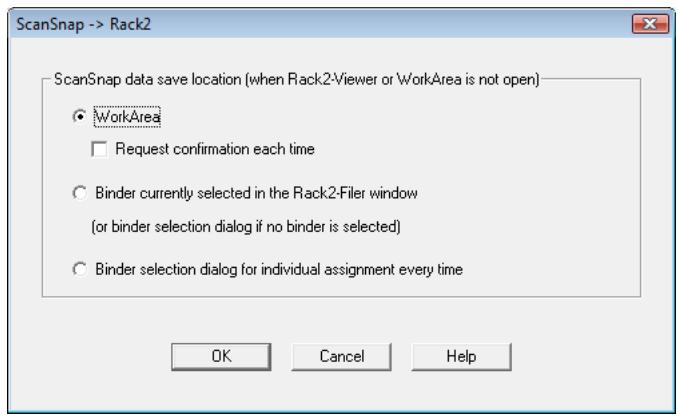 FUJITSU SCANSNAP S1300I DELUXE - Change the settings for [Scan to Rack2-Filer] (If you do not want to change any settings, go to step 4.). - 2
