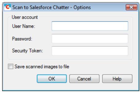 FUJITSU SCANSNAP S1300I DELUXE - Change the settings for [Scan to Salesforce Chatter] (If you do not want to change any settings, go to step 4.). - 2