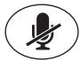 POLYCOM VOICESTATION 300 - Microphone Mute - 1