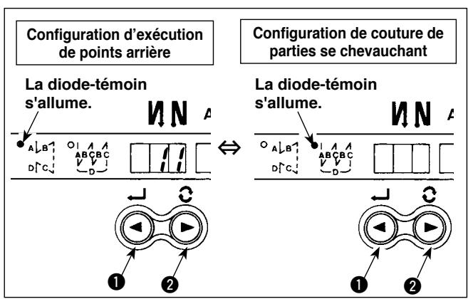 JUKI DDL 5550 - Configuration de couture de parties se chevauchant - 2