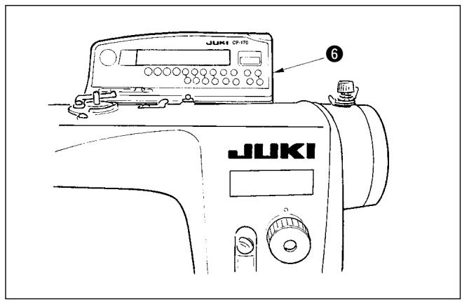 JUKI DDL 5550 - Lorsque le panneau de commande est connecté - 3
