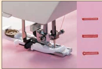 JUKI HZL LB 5100 - Sew good! Full line-up of basic functions - 3