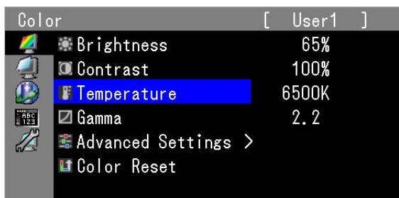 EIZO FLEXSCAN SX2762W - Adjusting/Setting - 2