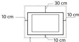 SONY KDL32W705C - Installato a parete - 1