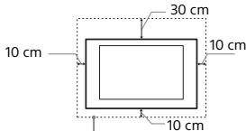 SONY KDL32W705C - Instalacja na scianie - 1