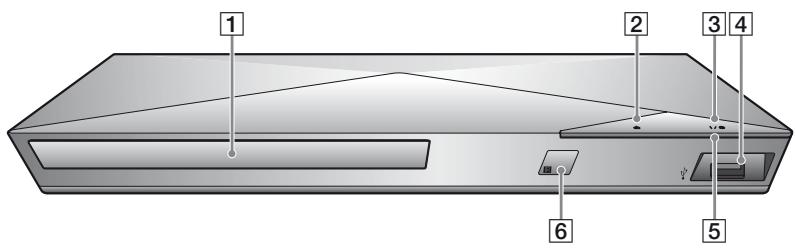SONY BDPS5200 - Panneau avant - 1