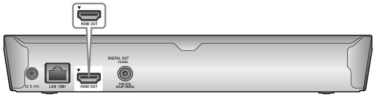 SONY BDPS5200 - Aansluten op uw tevisie - 1