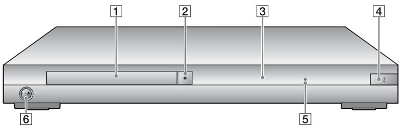 SONY BDP S7200 - Voorpaneel - 1