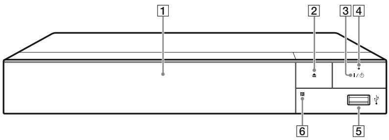 SONY BDPS4500B - Voorpaneel - 1