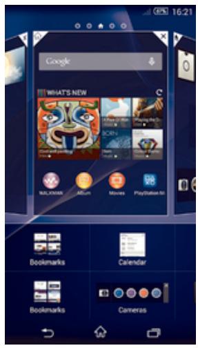 SONY XPERIA TABLET Z2 10,1 - Widgets - 1