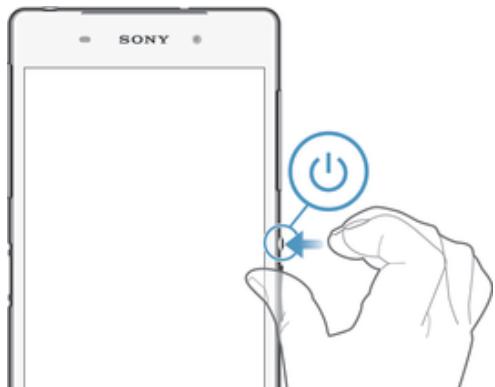 SONY XPERIA TABLET Z2 10,1 - To turn on the device - 1
