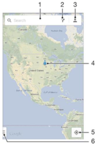 SONY XPERIA TABLET Z2 10,1 - Google Maps™ and navigation - 2