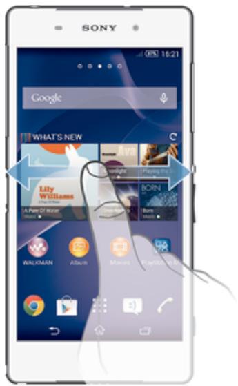 SONY XPERIA Z2 SGP511E1 - Home screen - 2
