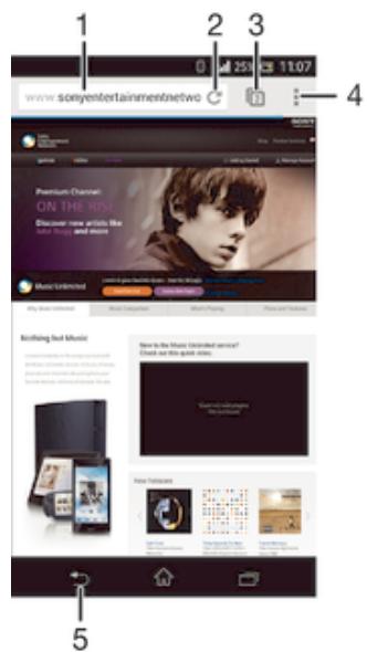 SONY XPERIA Z2 SGP511E1 - To browse with Google Chrome™ - 1