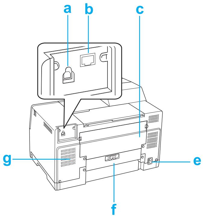 EPSON B-510DN - Vue arrière - 1