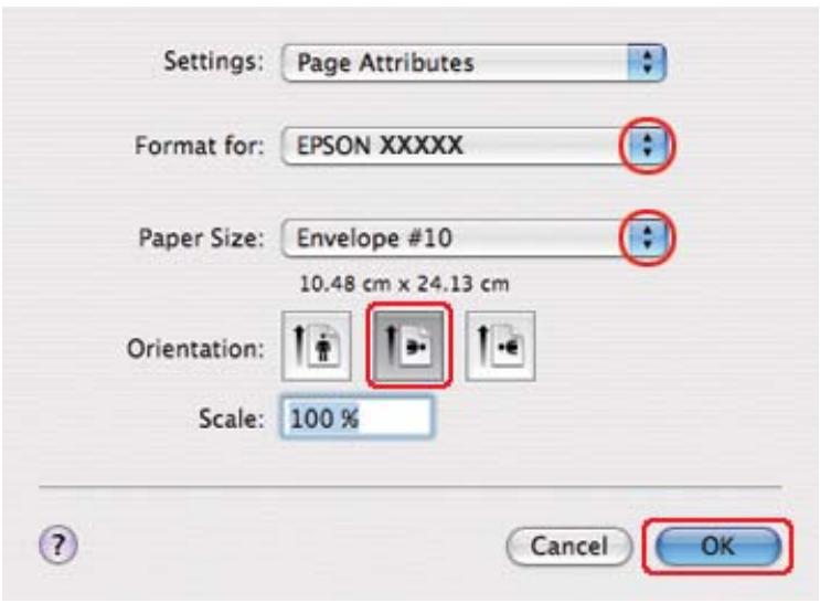 EPSON B-510DN - Paramètres de l'imprimante sous mac OS x 10.3 ou 10.4 - 1