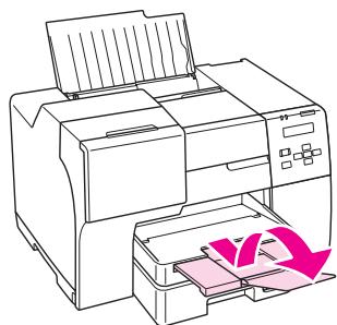 EPSON B-510DN - Dans le bac feuille à feuille arrêté - 2