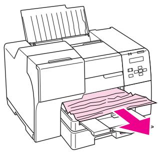 EPSON B-510DN - Dans le bac de sortie : - 1