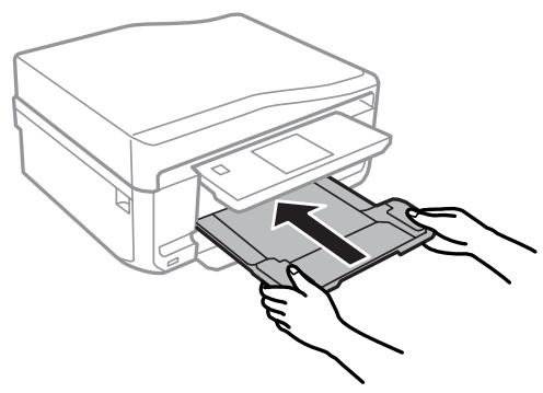 EPSON EXPRESSION PREMIUM XP-800 - Remarques concernant le panneau de commande et le bac de sortie - 1