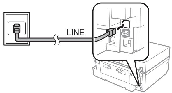 EPSON EXPRESSION PREMIUM XP-800 - Utilisation de la ligne téléphonique pour la télécopie uniquement - 1