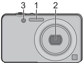 PANASONIC LUMIX DMC-SZ1EF - Navnene på komponenterne - 2