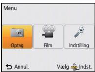 PANASONIC LUMIX DMC-SZ1EF - Indstilling af menuelementer - 4