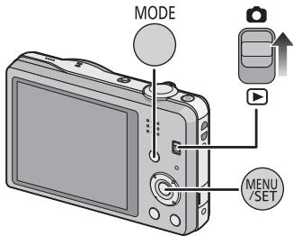 PANASONIC LUMIX DMC-SZ1EF - Sādan tager du billedmer med dine foretrukne indstillinger (Normal billedfungtion) - 2