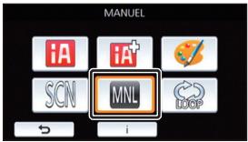 PANASONIC HC-V550 - Enregistrement manuel - 1