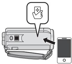 PANASONIC HC-V550 - Paramétrage d'une connexion wi-fi par point d'accès sans fil - 1