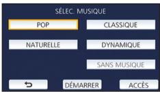PANASONIC HC-V550 - Pour configurer l'effet personnalisé - 3