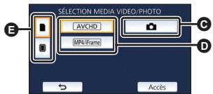PANASONIC HC-V550 - Lecture des images animées/images fixes - 4