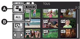 PANASONIC HC-V550 - Lecture des images animées/images fixes - 2