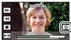 PANASONIC HC-V550 - Suppression de scènes/images fixes - 1