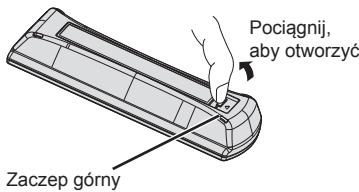 PANASONIC TX-42A400E - Wkladanie / wyjmawanie baterii z pilota - 1