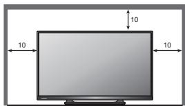 PANASONIC TX-42A400E - Nezakryvejte zadni ventilacni otvory - 1