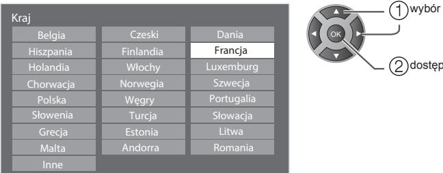 PANASONIC TX-42A400E - Wybierz kraj - 1