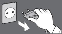 PANASONIC TX-42A400E - Manipularea stecarului si a cablului de alimentare - 1