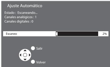 PANASONIC TX-42A400E - Comienza la sintonización automatica - 1