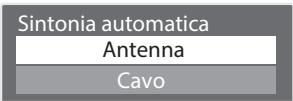 PANASONIC TX-42A400E - Selezionare [Antenna] e avviare la sintonizzazione - 1