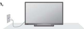 PANASONIC TX-42A400E - De stekker en het netsnoer - 2