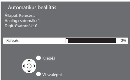 PANASONIC TX-42A400E - Az automatikus hangolás elkezdódk - 1